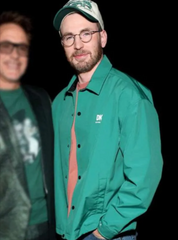 Cinemacon 2026 Chris Evans Green Jacket