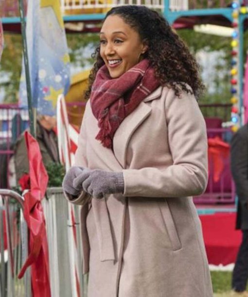 Christmas Comes Twice Tamera Mowry-Housley Coat