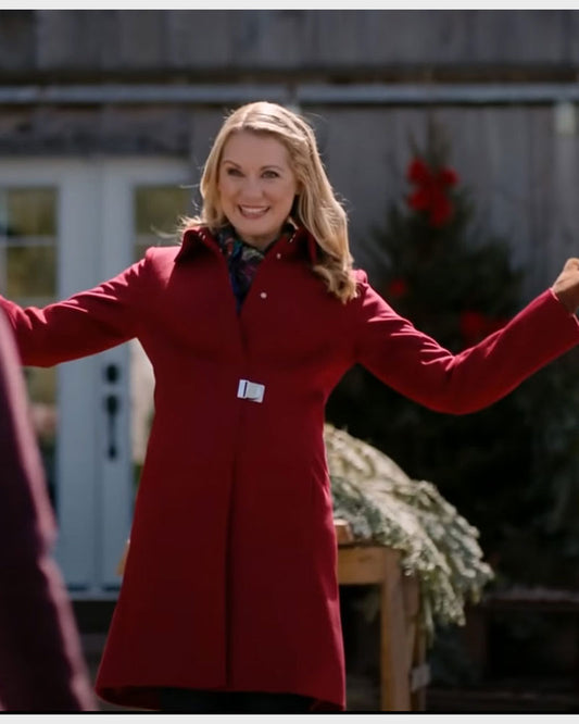 Christmas in Washington Emily Red Coat
