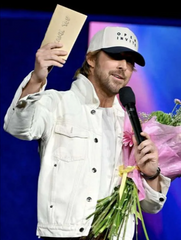 Ryan Gosling CinemaCon 2026 White Jacket