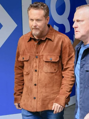 Cole Hauser 2026 Brown Suede Jacket
