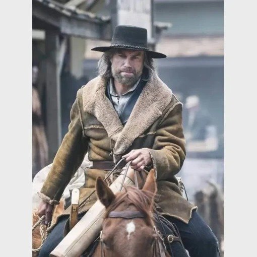 Cullen Bohannon Hell On Wheels Shearling Coat