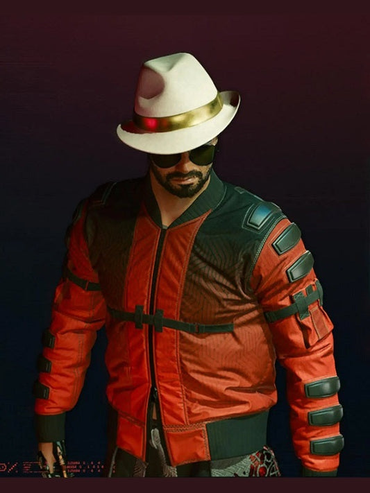 Cyberpunk 2077 Second Conflict Flight Bomber Jacket