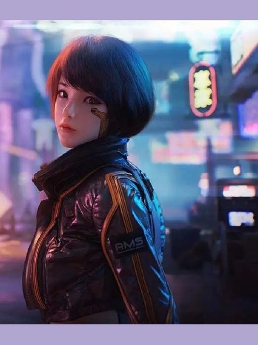 Cyberpunk Syn Leather Jacket