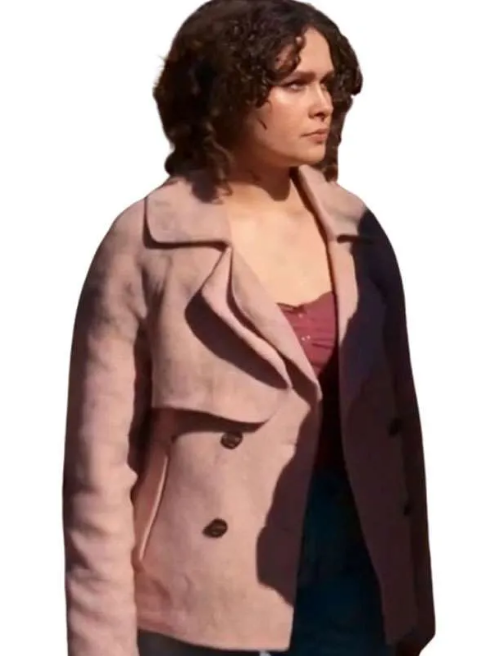 Home and Away Dana Matheson Peacoat