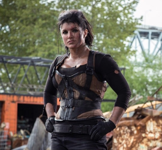 Angel Dust Deadpool Gina Carano Brown Vest