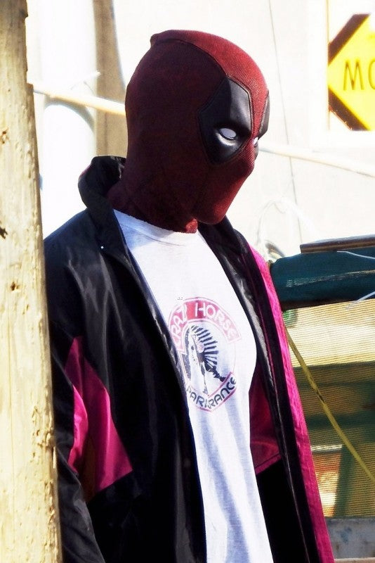 Deadpool 2 Wields A Gun Parachute Jacket