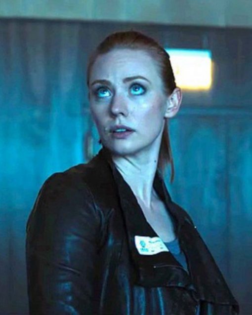 Amanda Harper Escape Room Leather Jacket