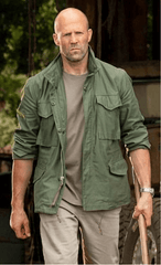 Deckard Shaw Hobbs & Shaw Green Cotton Jacket