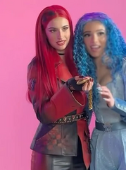 Descendants Wicked Wonderland Kylie Cantrall Leather Jacket