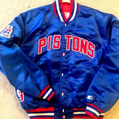 Detroit Pistons Vintage Starter Jacket