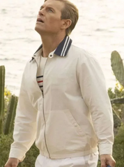 Rick Cosnett Doctor Odyssey White Cotton Jacket