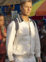 Rick Cosnett Doctor Odyssey White Cotton Jacket