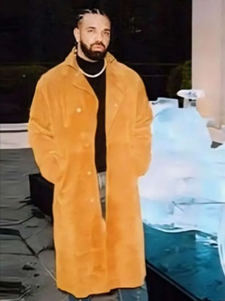 Drake Iceman 2026 Suede Coat