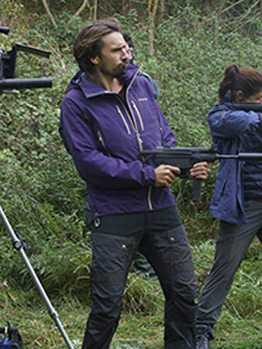 Edward Akrout Killing Eve Purple Parachute Jacket