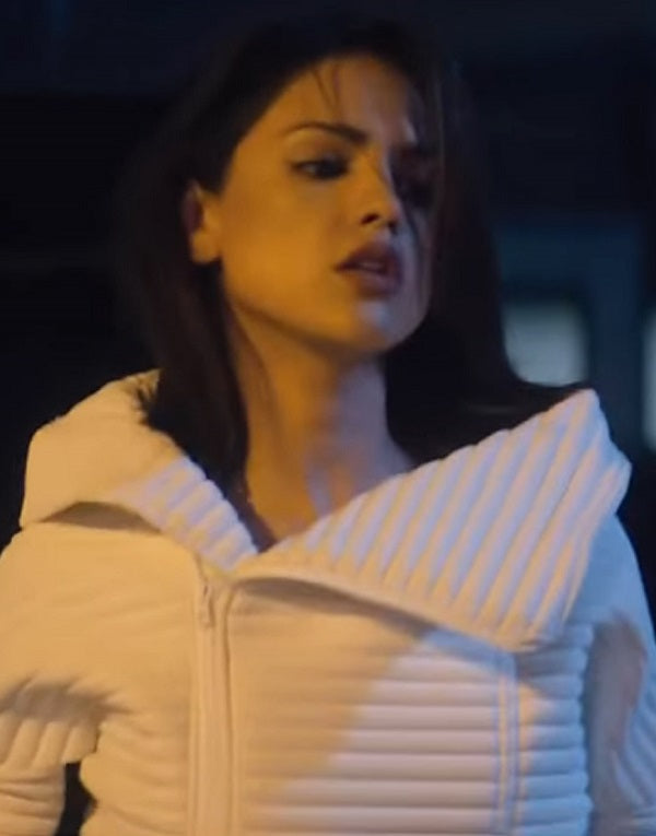 Bloodshot Eiza Gonzalez White Jacket