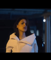Bloodshot Eiza Gonzalez White Jacket