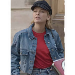 Emily In Paris Camille Razat Denim Jacket