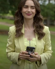 Emily Cooper Emily In Paris S02 Yellow Blazer
