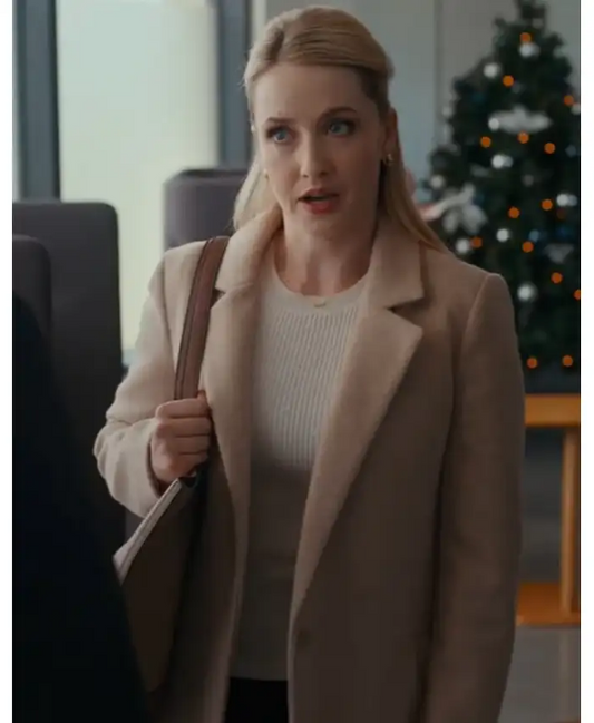 Christmas Above the Clouds Emily Tennant Wool Coat