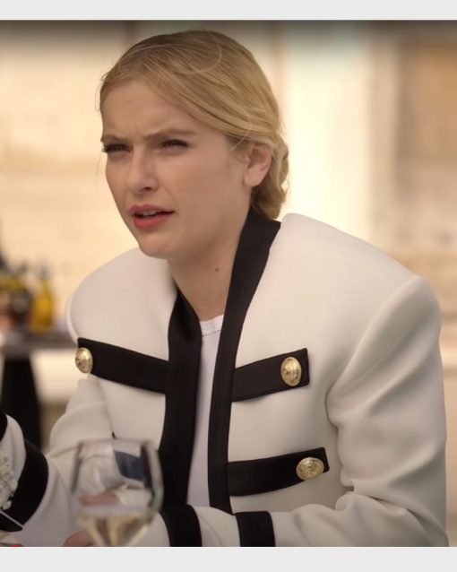Emily in Paris Camille White Blazer