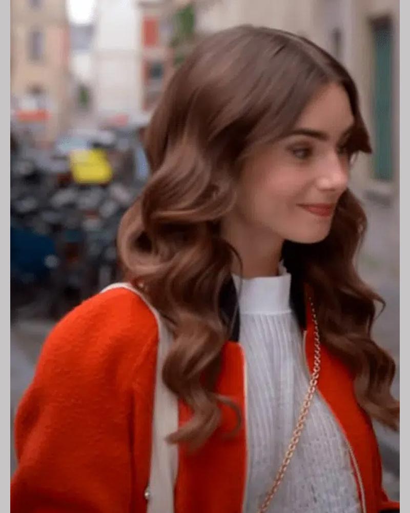 Emily Cooper Emily in Paris S02 Orange Jacket