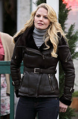 Once Upon A Time Emma Swan Black Hoodie Jacket