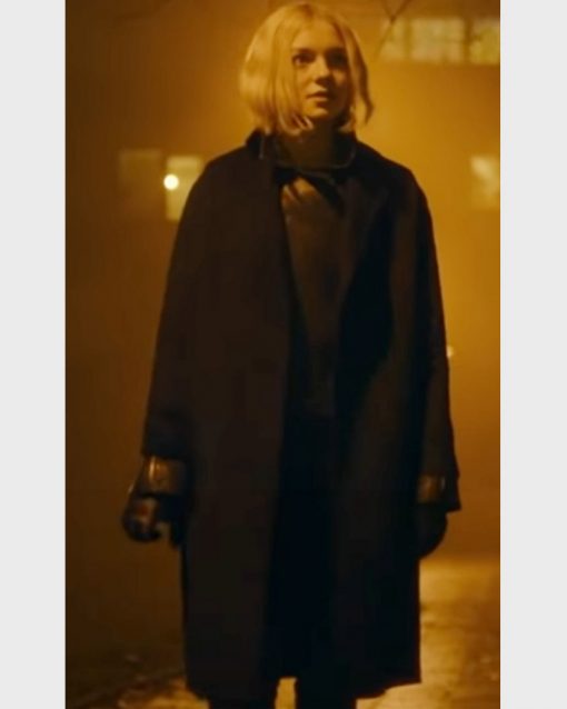 Esme Creed-Miles Hanna Black Coat