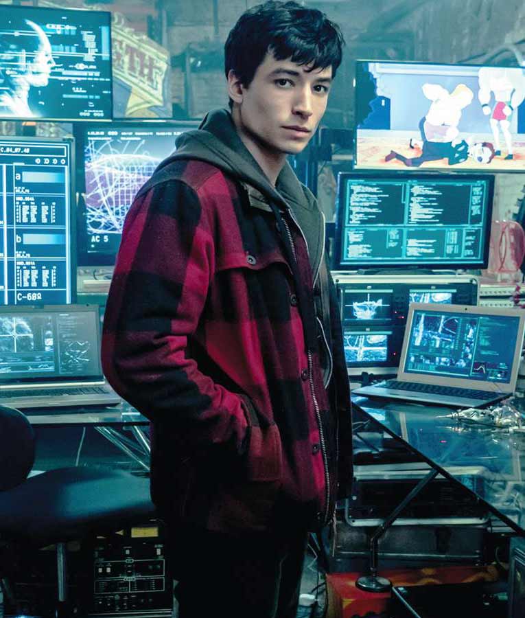 Justice League Ezra Miller Jacket
