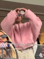 FIFA World Cup 2026 Justin Bieber Pink Hoodie