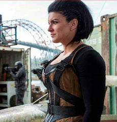 Angel Dust Deadpool Gina Carano Brown Vest