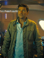Godzilla King of the Monsters Kyle Chandler Green Jacket