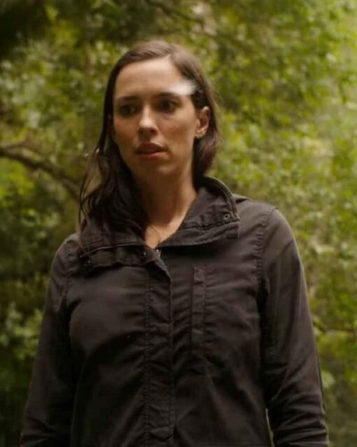 Godzilla vs. Kong Rebecca Hall Dark Brown Cotton Jacket