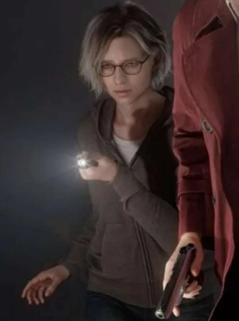 Resident Evil Requiem Grace Ashcroft Grey Hoodie