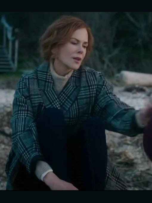 The Undoing Nicole Kidman Checked Coat