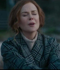 The Undoing Nicole Kidman Checked Coat