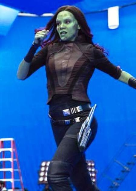 Gamora Leather Jacket From Guardians Of The Galaxy Vol 2 
