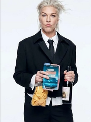 Ride or Die 2026 Hannah Waddingham Black Jacket
