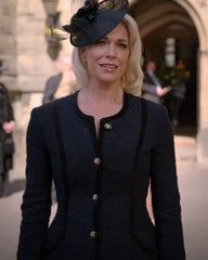 Ted Lasso S02 Rebecca Welton Black Coat