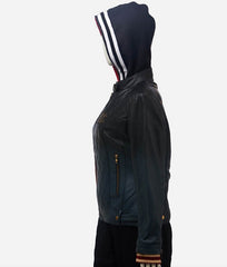 Harley Quinn Daddy’s Lil’ Monster Quilted Leather Jacket