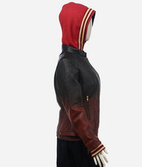 Harley Quinn Daddy’s Lil’ Monster Quilted Leather Jacket