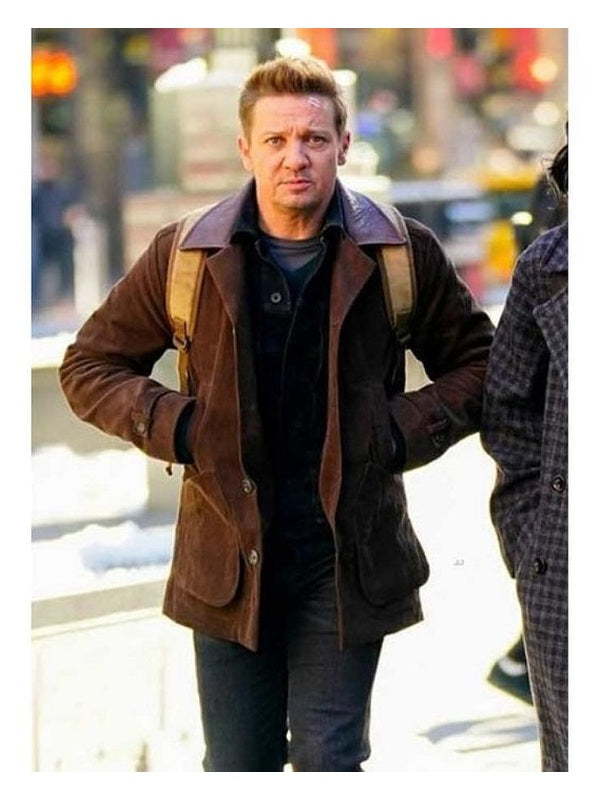 Jeremy Renner Hawkeye 2021 Clint Barton Jacket