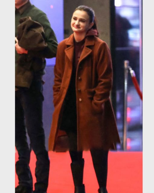 Hawkeye Lila Barton Brown Coat