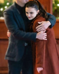 Hawkeye Lila Barton Brown Coat