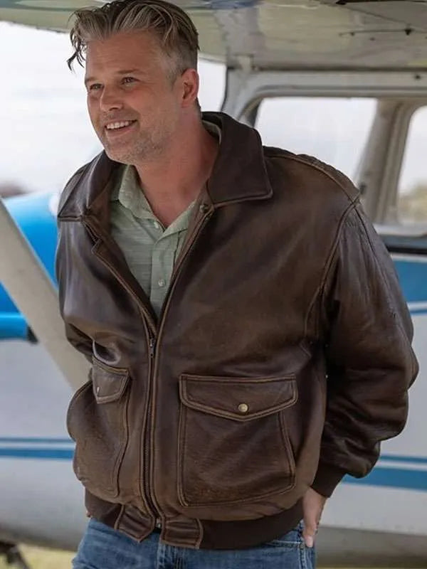 Heartland S19 Kerry James Brown Leather Jacket