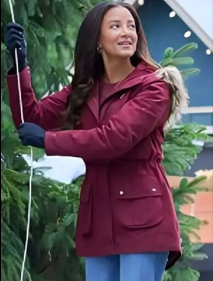 Christmas Under the Lights Heather Hemmens Parka Jacket