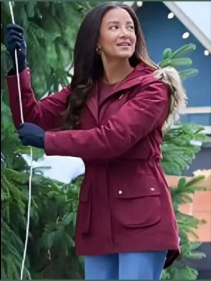 Christmas Under the Lights Heather Hemmens Parka Jacket