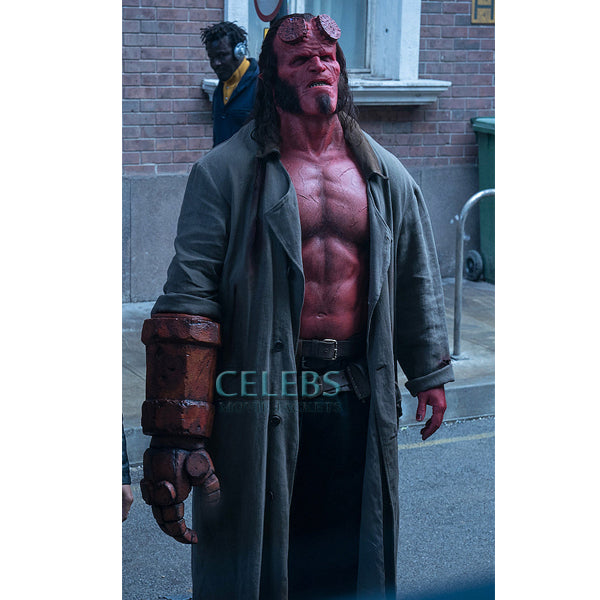 Hellboy Ron Perlman Leather Coat