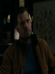In the Grey 2026 Henry Cavill Brown Suede Jacket