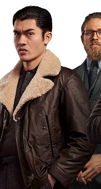 The Gentlemen Henry Golding Leather Jacket